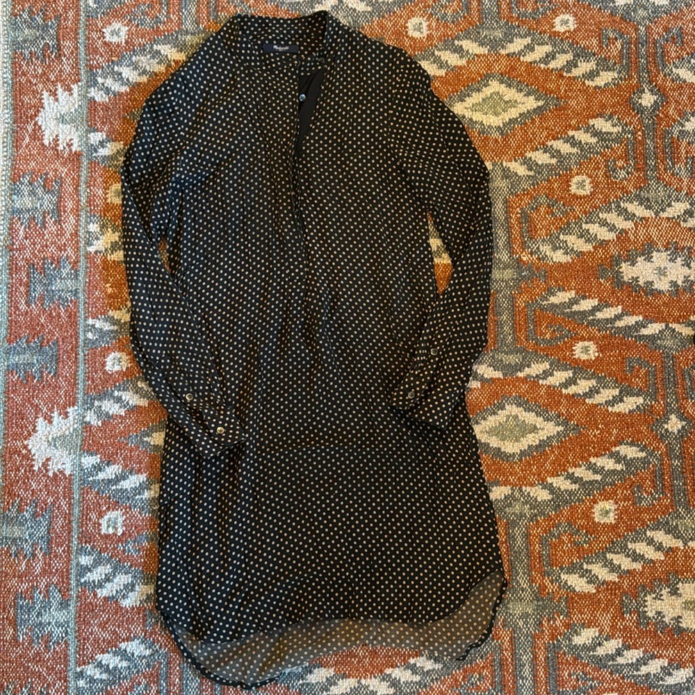 Madewell polka dot dress